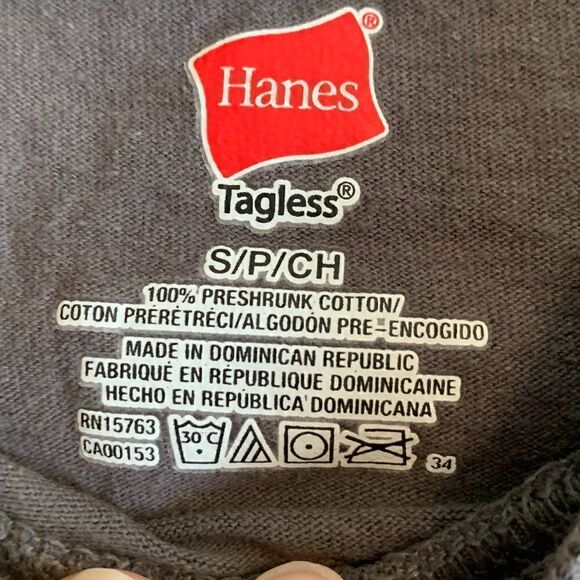 Hanes Harley-Davidson Gray & Orange Short Sleeve T-Shirt Danville, VA Size Small - Picture 3 of 5